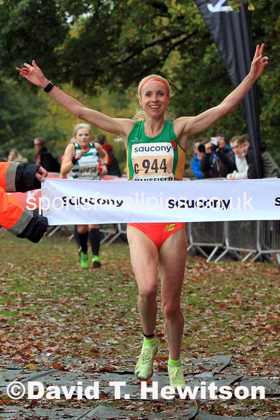 Senior Women, 2022 National Cross Country Relays, Berry Hill Park, Mansfield.  Photo: David T. Hewitson/Sports for All Pics